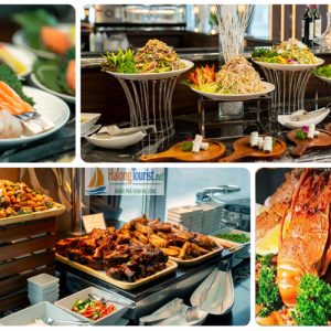 Ăn trưa buffet Du thuyền 5 sao Hạ Long 1 ngày